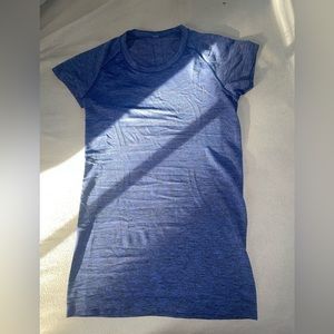 LULULEMON SWIFTLY TECH SHORT SLEEVE NIGHT SEA DARK BLUE SIZE 6